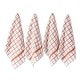 preview thumbnail 1 of 42, DII Artichoke Windowpane Terry Dishtowel (Set of 4) Spice