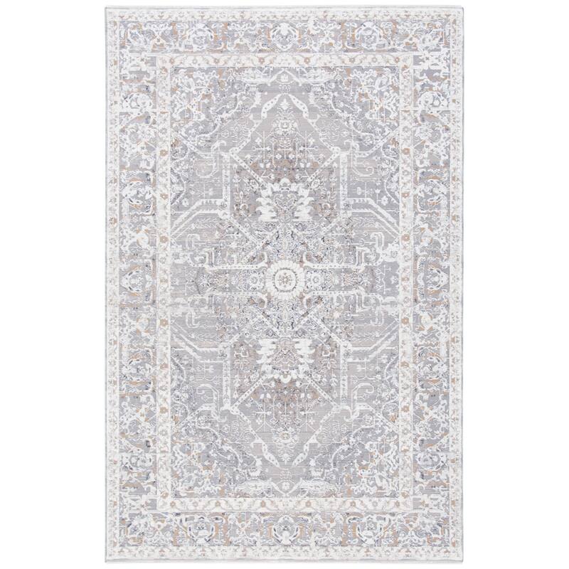 SAFAVIEH Sabrina Mignon Vintage Rug - 5' x 8' - Ivory/Light Grey