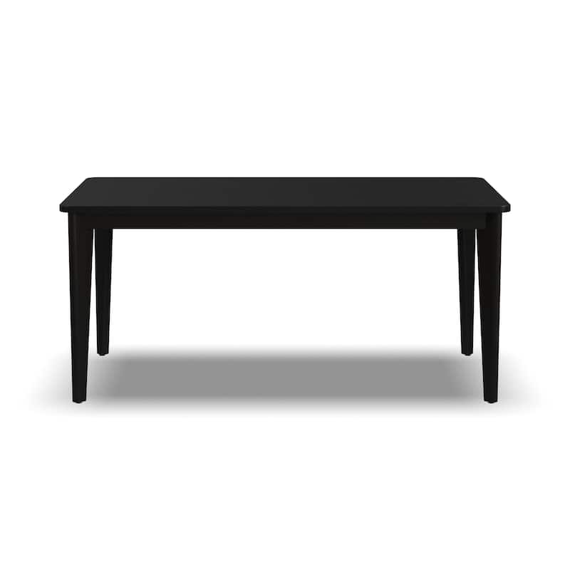 Brentwood Black Wood Rectangle Dining Set by Homestyles - 66" x 30" x 36"