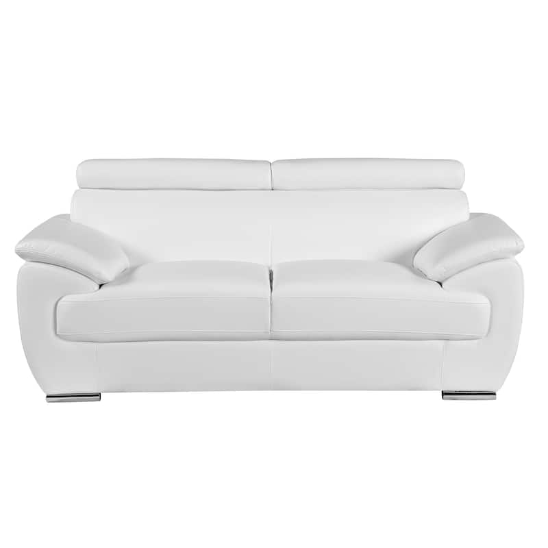 Genuine Leather Loveseat