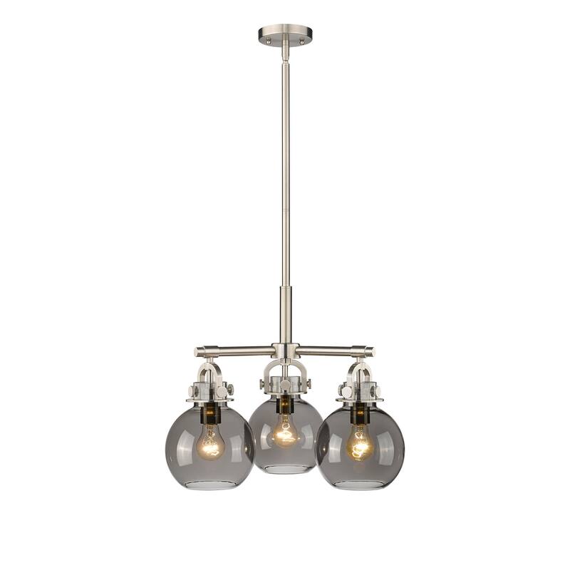 Innovations Lighting 410-3CR-16-20 Newton Sphere Pendant Newton Sphere