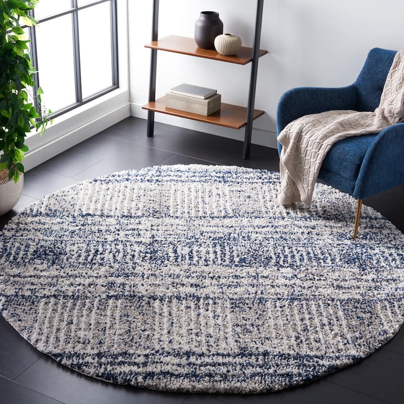 SAFAVIEH Jericho Shag Vesselka Modern 1.2-inch Thick Rug