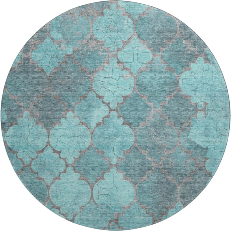 Premium Washable Super Soft Modern Trellis Mayfield Rug