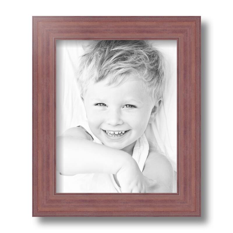 ArtToFrames Rustic Waves 8x10 Inch Picture Frame, 1.50 Inch Wood Poster Frame Available in Multiple Colors (56673-8x10)