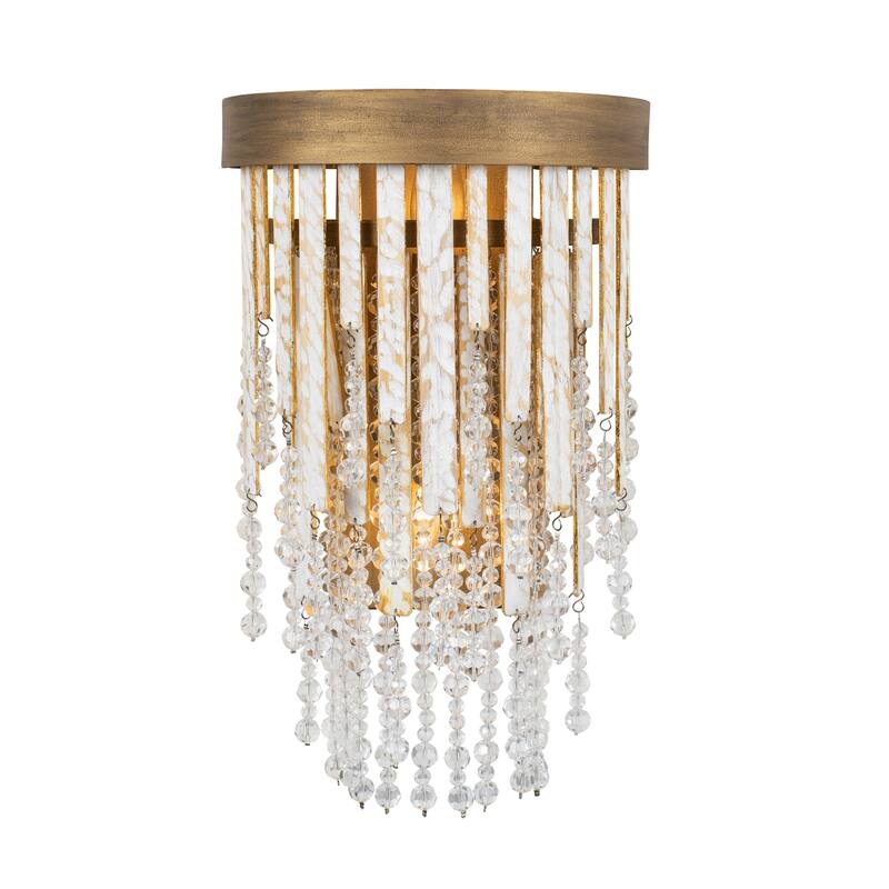 Varaluz Lafayette 2-Light Wall Sconce - Havana Gold - Havana Gold