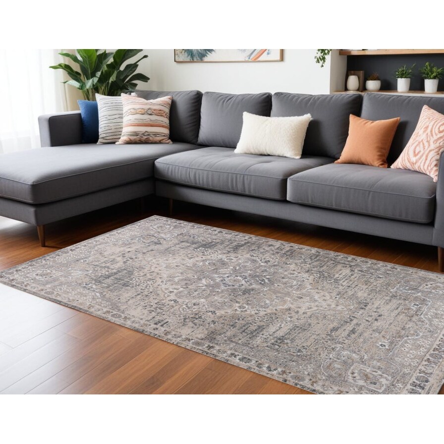 Oriental Rectangle Modern Style Rug - 7' X 10' - Bed Bath Oriental Rectangle Modern Style Rug - 7' X 10' - Bed Bath