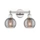 Option Polished Nickel / Light Smoke Deco Swirl