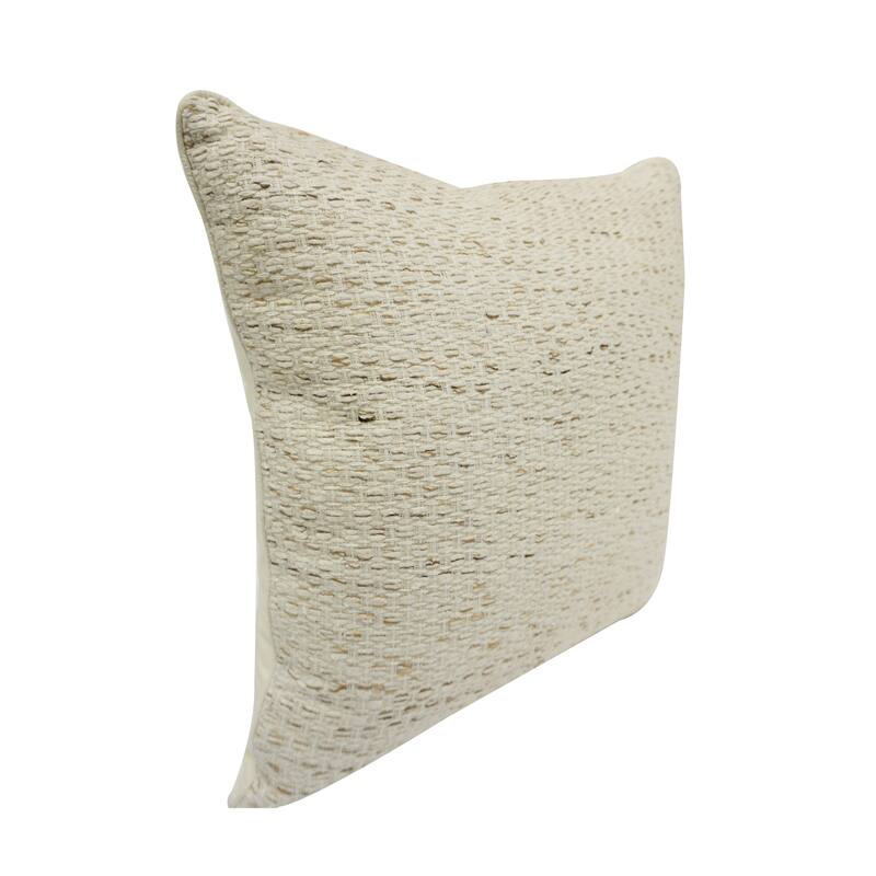 Home&Manor Khoy Vintage Raw Silk Pillow 18"