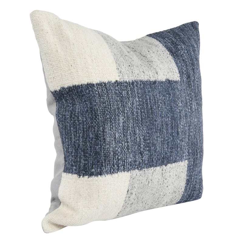 Estelle 22" Throw Pillow in Black by Kosas Home
