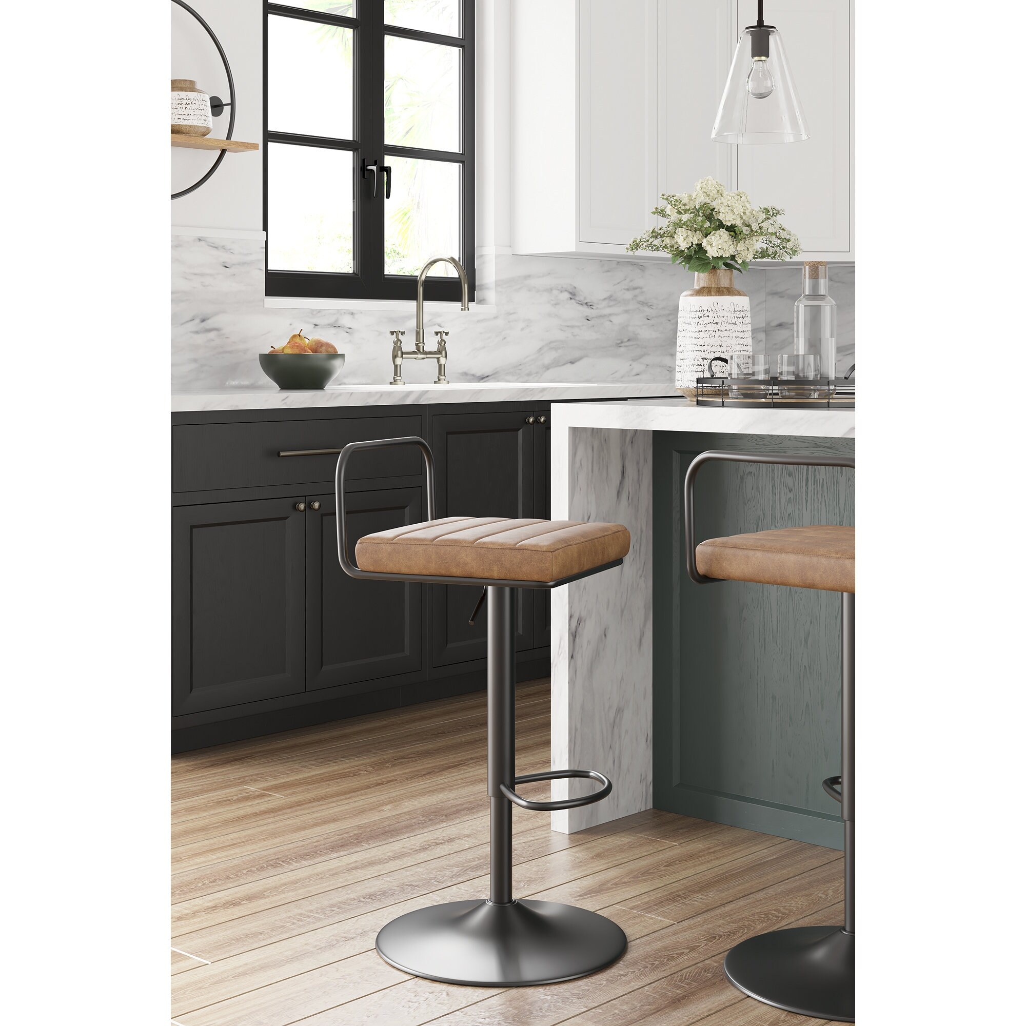 Rumford shop counter stool