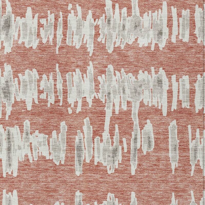 HomeRoots Striped Transitional Rectangle Outdoor Rug