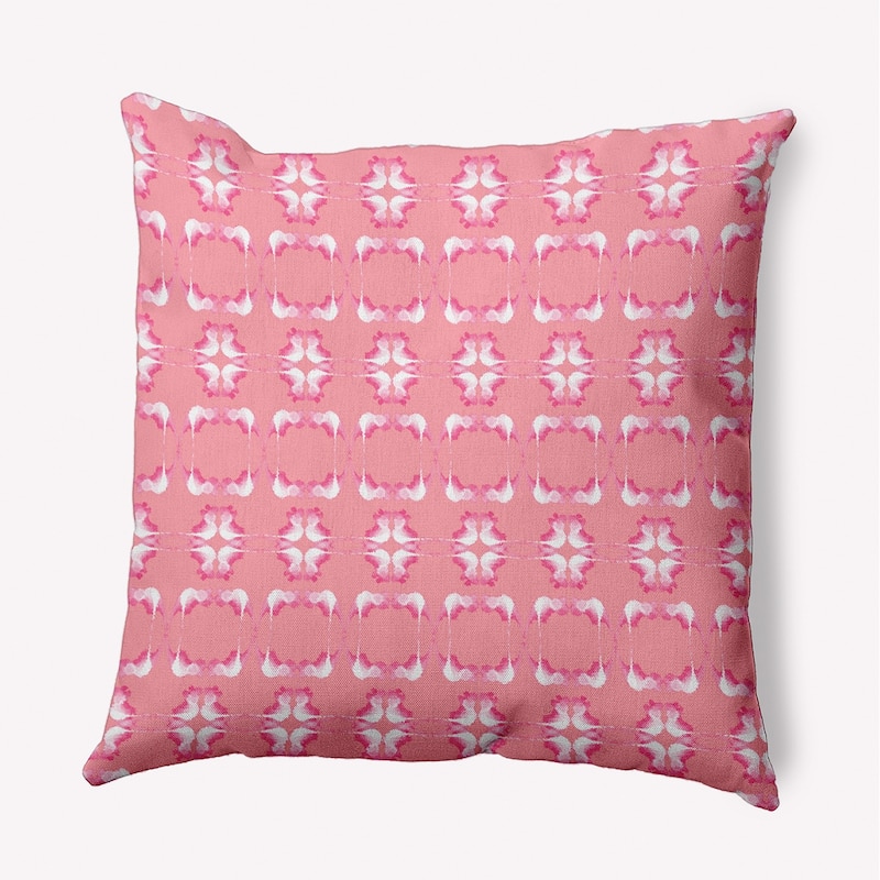 Summer Picnic Decorative Indoor Pillow - Pink Icing - 18" x 18"