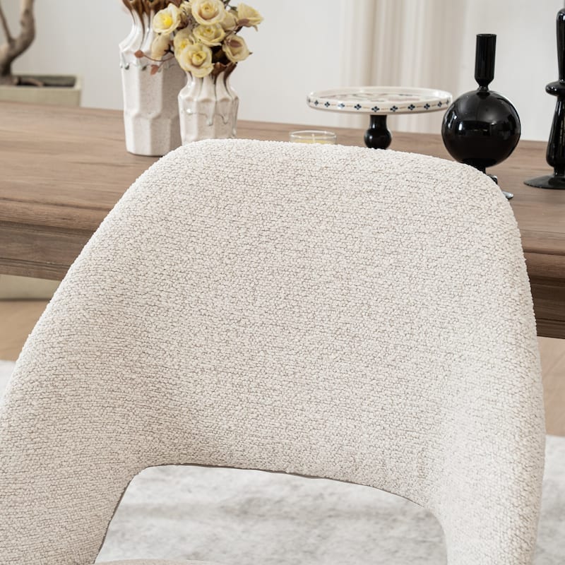 Modern Dining Chairs Set of 2 Armless Chairs 22.83"Wx22.05"Dx34.65" H
