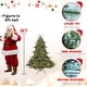 preview thumbnail 5 of 11, Pre-lit Artificial Christmas Tree