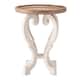 COZAYH Rustic Farmhouse Cottagecore Accent End Table