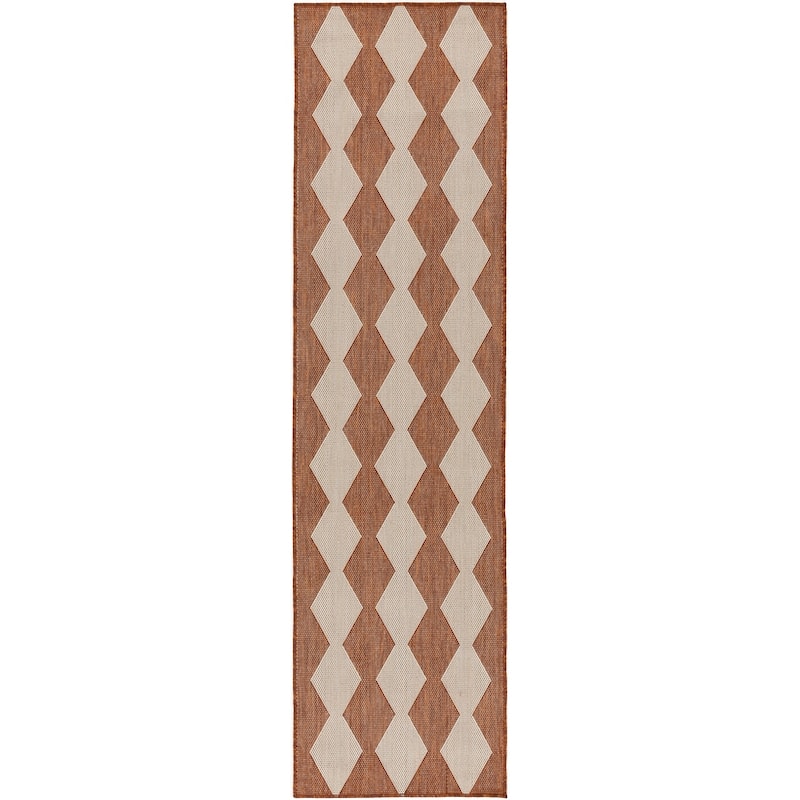 Nourison Positano Indoor/Outdoor Geometric Area Rug