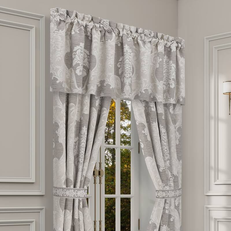 Queensbury Window Straight Valance - Almond