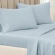 preview thumbnail 28 of 56, Superior Egyptian Cotton 650 Thread Count Solid Pillowcase - Set of 2 King - Baby Blue
