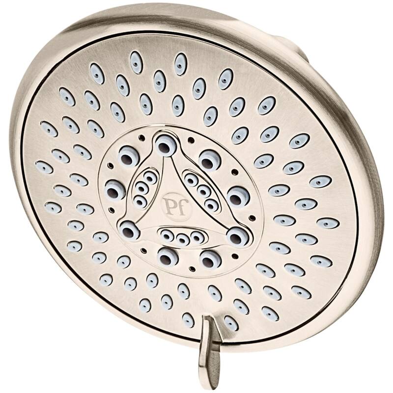 Pfister 973-310 Modern 1.75 GPM Multi Function Shower Head - Brushed Nickel