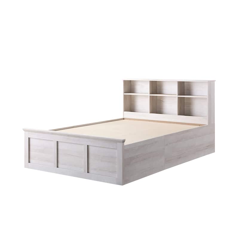 DH BASIC Transitional 2-Drawer Storage Bed by Denhour