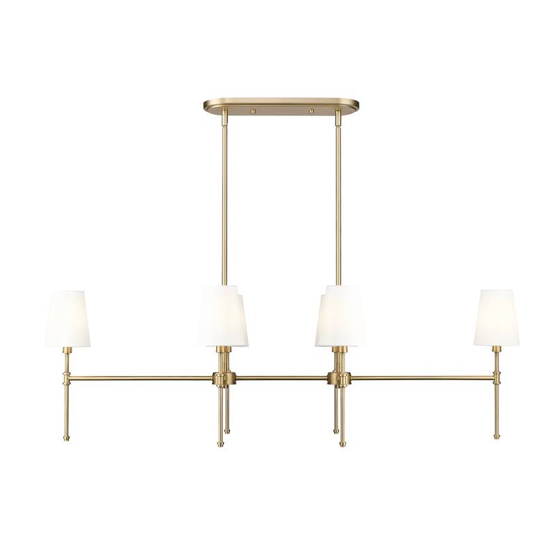 Millennium Lighting 16506 Adorra 6 Light 48" Wide Linear Chandelier