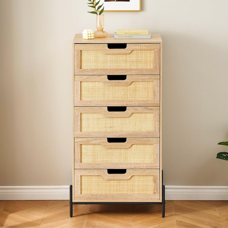 Eie Rattan BedroomDresser Organizer Units for Living Room