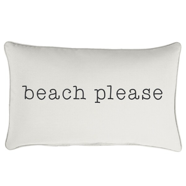 beach please pillow
