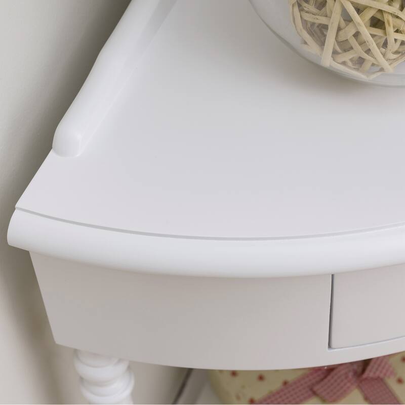 Cottage White Corner Table Stand On Sale Bed Bath & Beyond 23606710