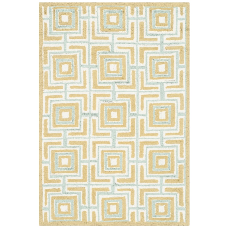 SAFAVIEH Handmade Newport Melany Modern Cotton Rug