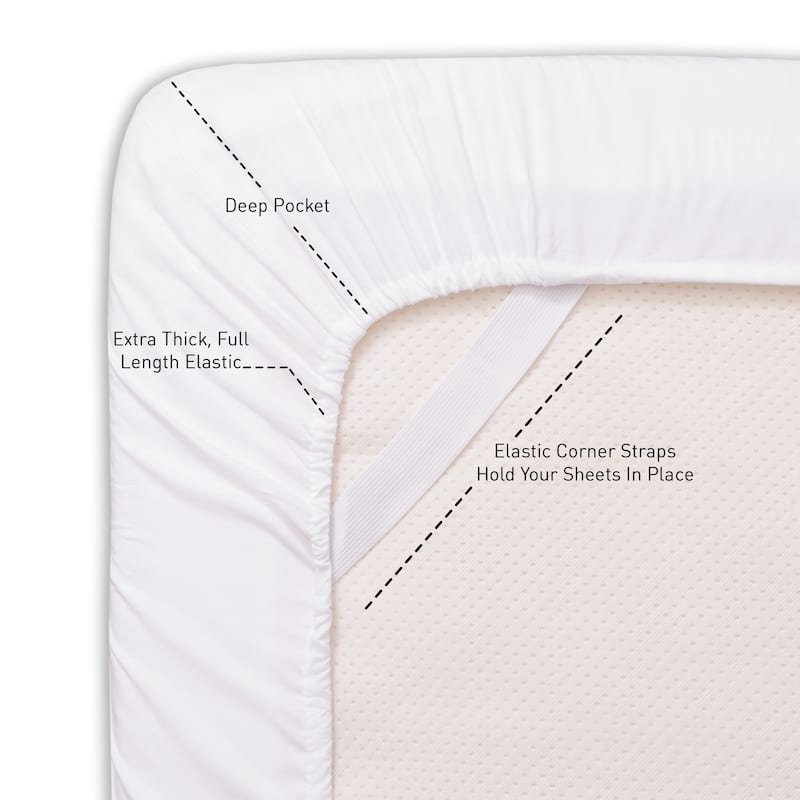 Embroidered 4-piece Bed Sheet Set