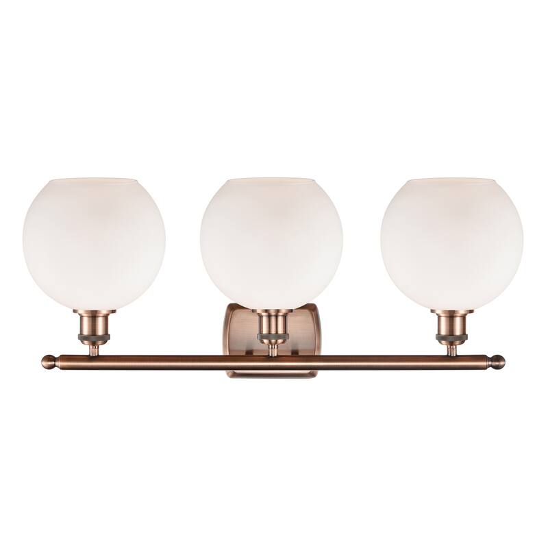 Innovations Lighting Athens 3 Light 26" Bath Vanity Light - 8" Shade