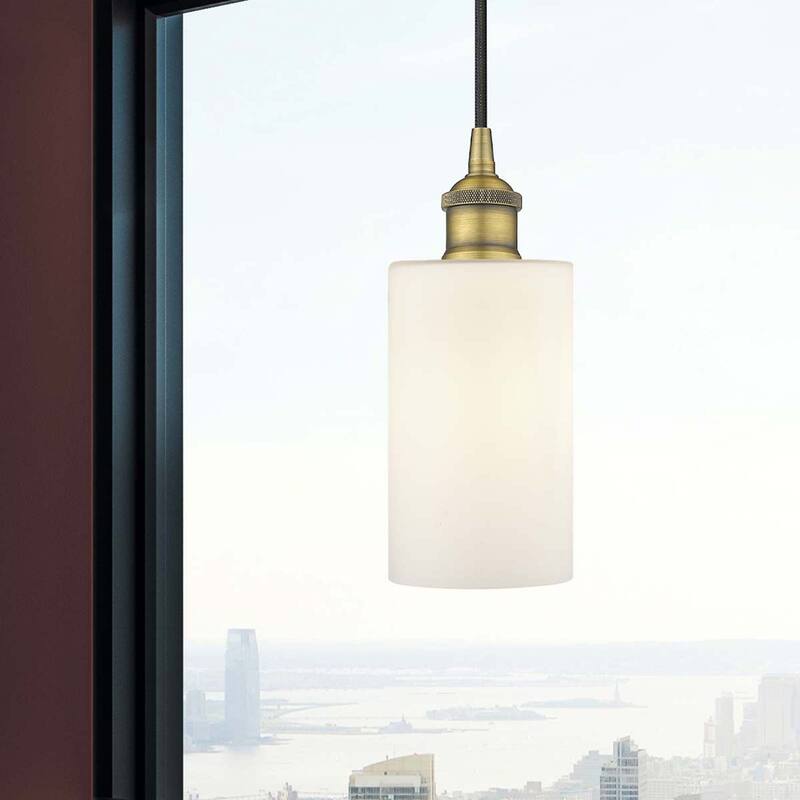 Innovations Lighting 616-1P-10-4 Clymer Pendant Clymer 4" Wide Mini