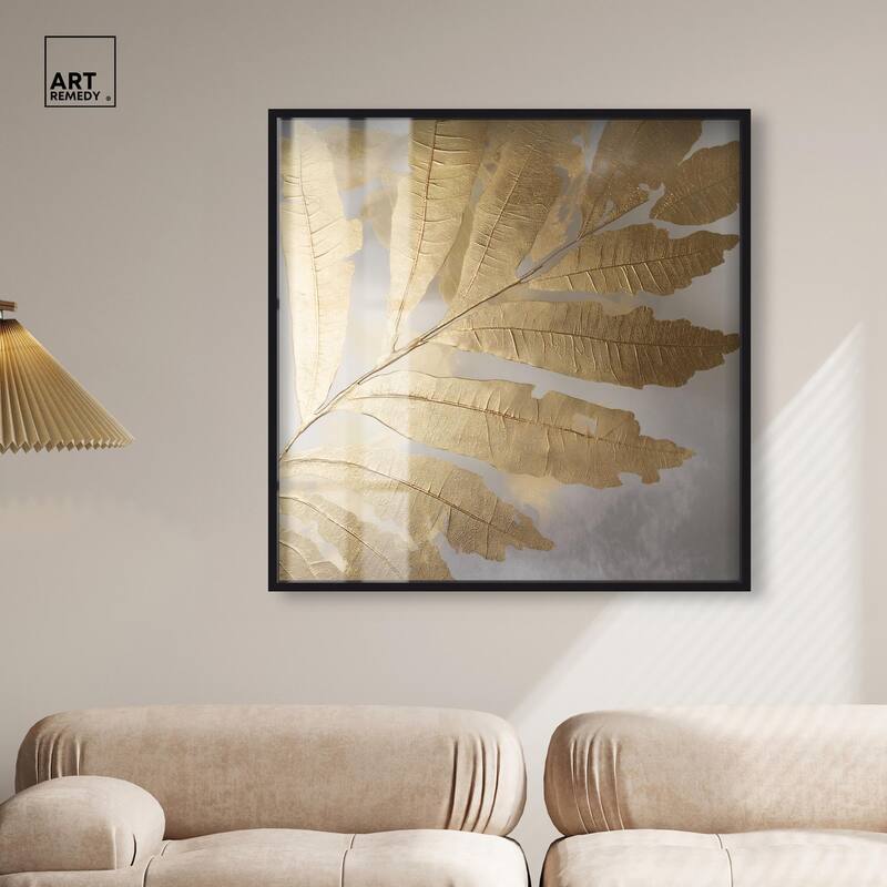 Golden Canopy (I) Shadowbox by Art Remedy