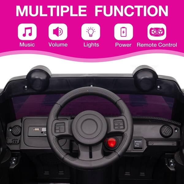 Truck Car 24V Kids Ride On w/Parent Remote Control