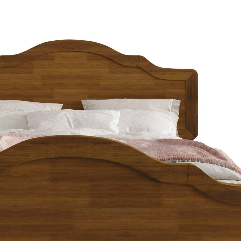 Clayfell Hinton Wood Panel Bed