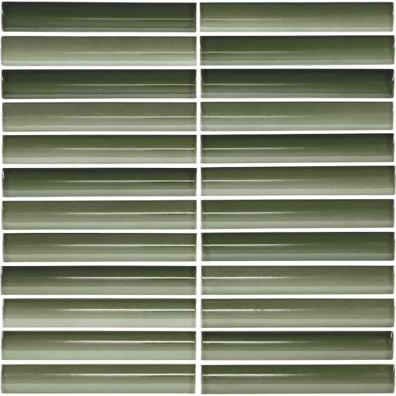 Daltile Artefino Vintage 1 x 6 Pencil Mosaic (10 PC Per SQFT) (9.60 SQFT Per Carton)