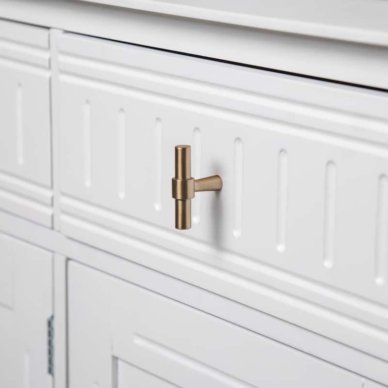Christopher Knight Home - Alaric Acacia Wood Storage Cabinet with 3 Doors and 3 Drawers