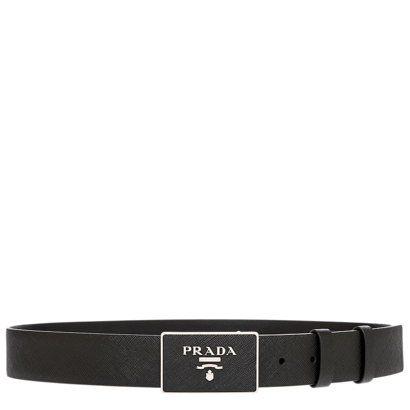 Prada Men's Saffiano Leather Belt - 105