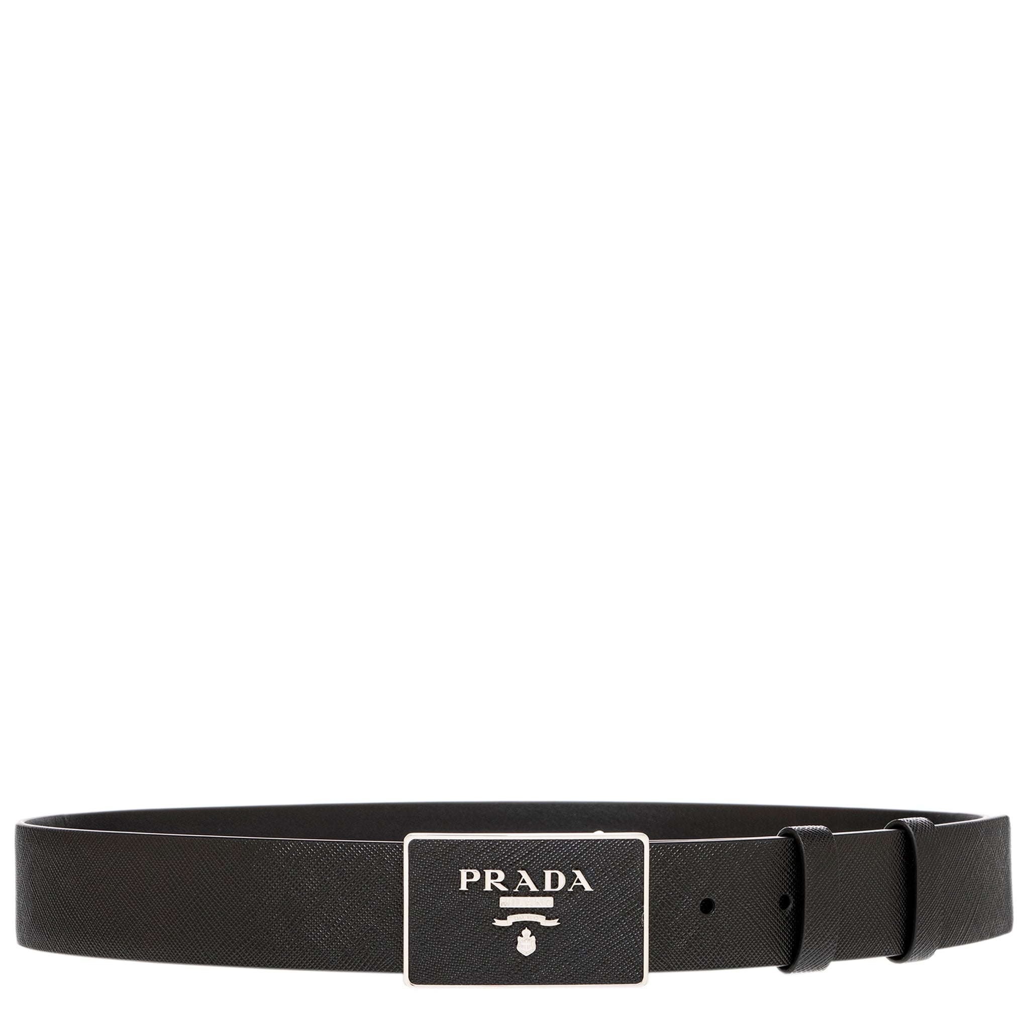 Prada Men's Saffiano Leather Belt