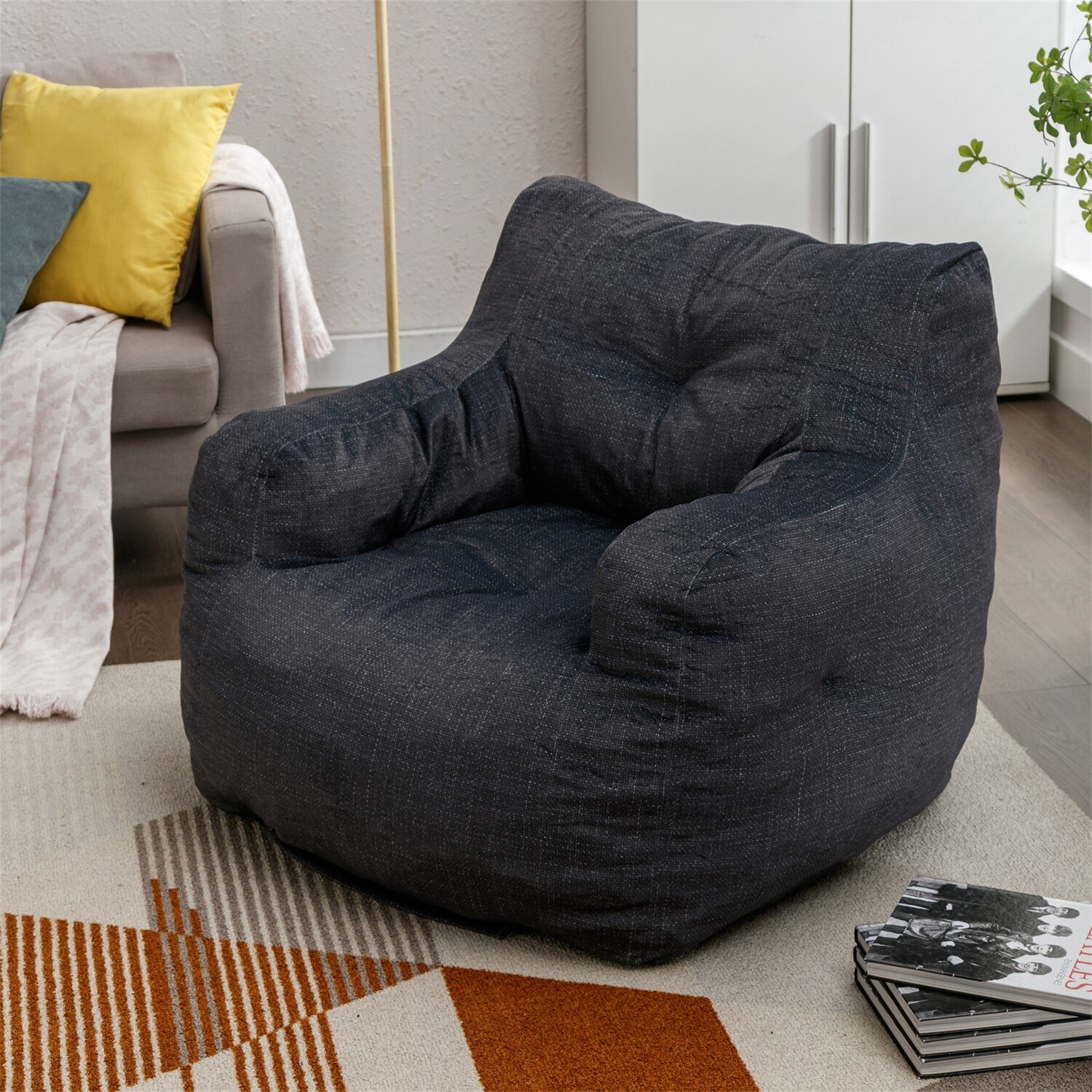 Cloth top bean bag