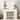 Modern Farmhouse Vanity Table with LED Mirror, Makeup Vanity Desk with Drawer, Cabinet, and Shelves