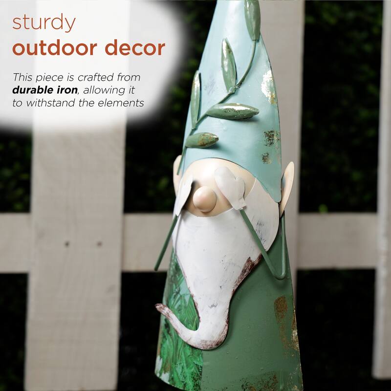 Hide-And-Seek Metal Gnome