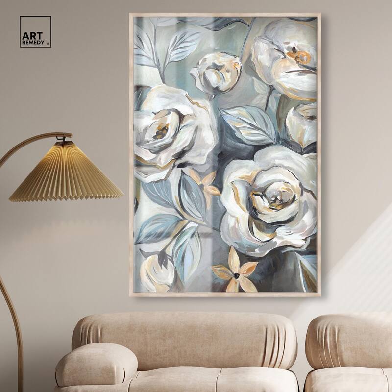 Grey Delight Shadowbox by Art Remedy