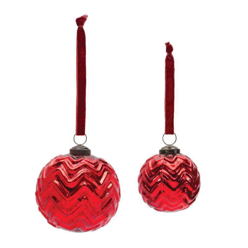 Mercury Glass Ball Ornament (Set of 4) On Sale Bed Bath & Beyond