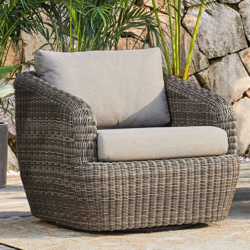 Patio Wicker Furniture Set Outdoor Rattan Bistro Set