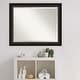 preview thumbnail 8 of 33, Beveled Bathroom Wall Mirror - Trio Oil Rubbed Bronze Frame - Trio Oil Rubbed Bronze