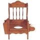 preview thumbnail 8 of 12, Children's Oak Potty Chair Without Lid - Michael's Cherry Stain