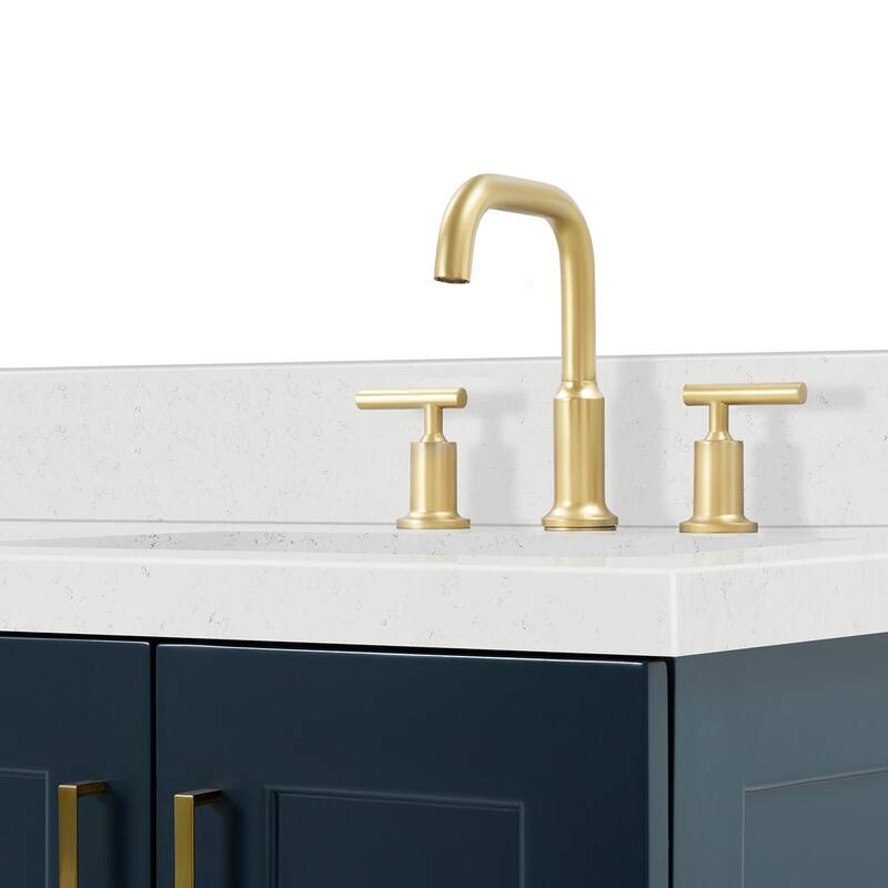 Ariel Q066DCQRVO Taylor 66" Free Standing Double Basin Vanity Set with