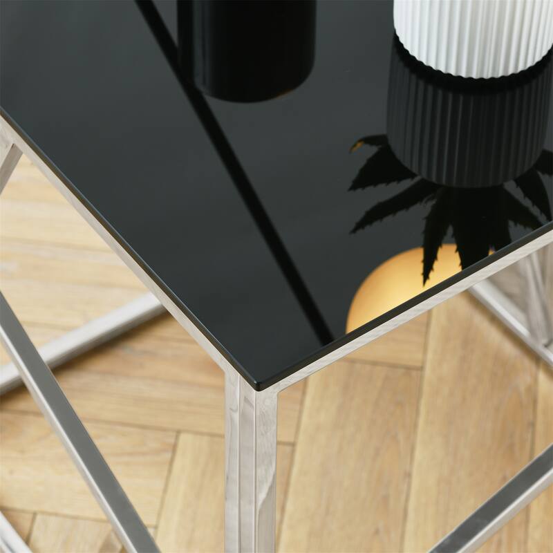 Modern Glass Console Table