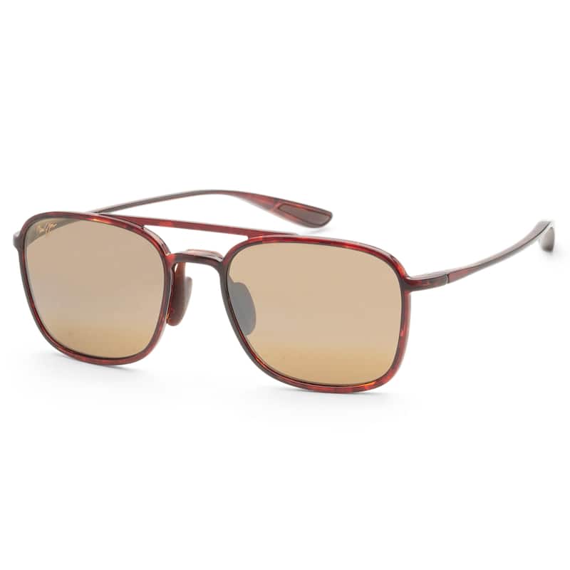 Maui Jim Men's Keokea 55 mm Brown Sunglasses MJ0447S-005